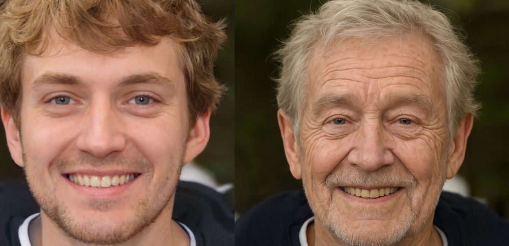 Example How I will look when I'm old 2