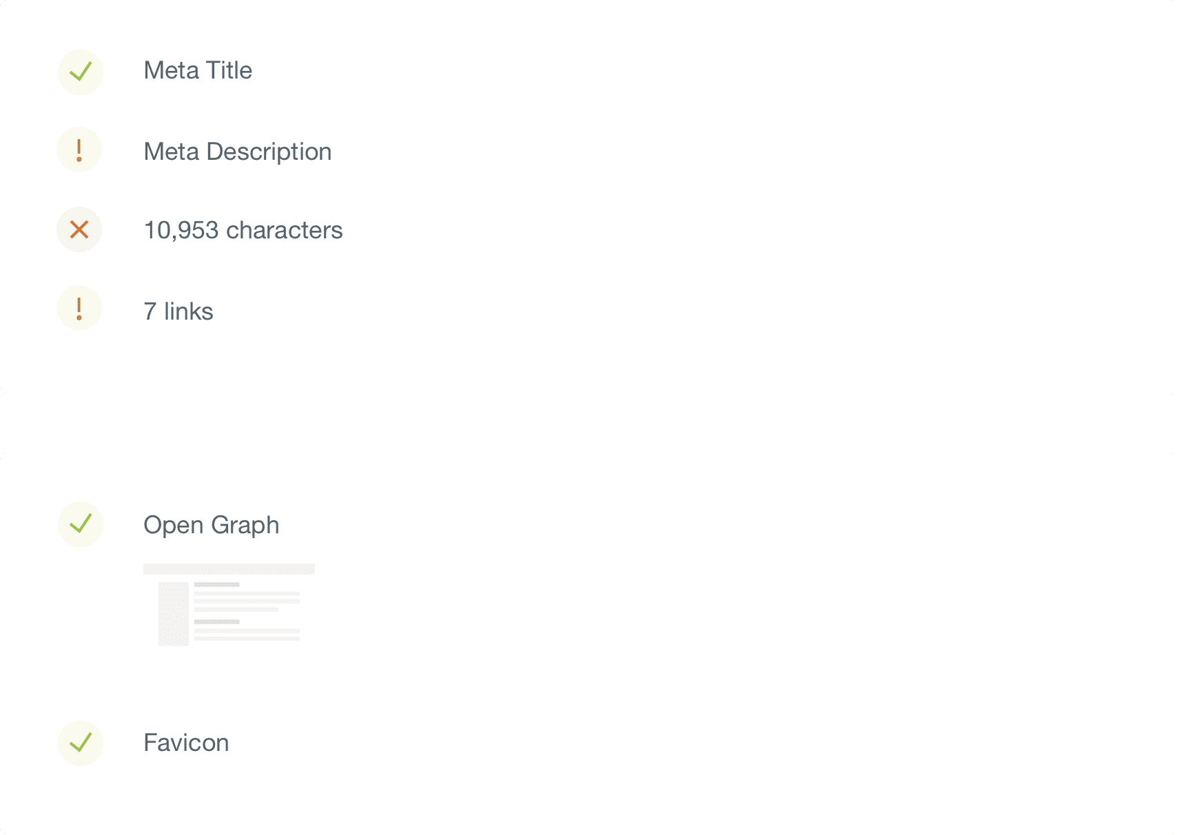 Icon inSEO tests